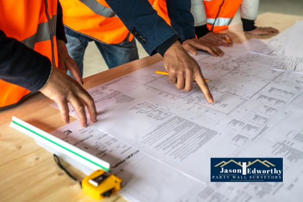 See if you need a party wall agreement for building along boundary line Oldbury